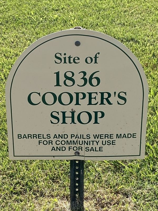Site of 1836 Coopers Shop Marker image. Click for full size.