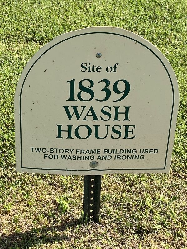 Site of 1839 Wash House Marker image. Click for full size.