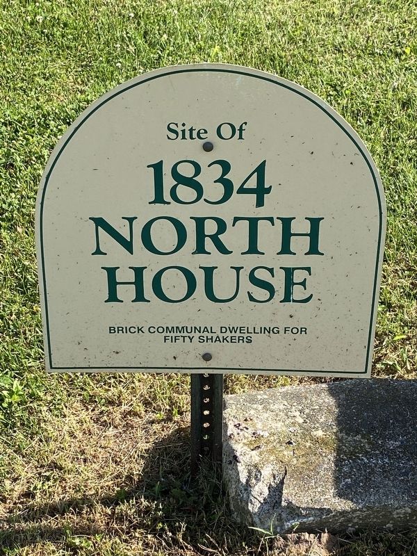 Site of 1834 North House Marker image. Click for full size.