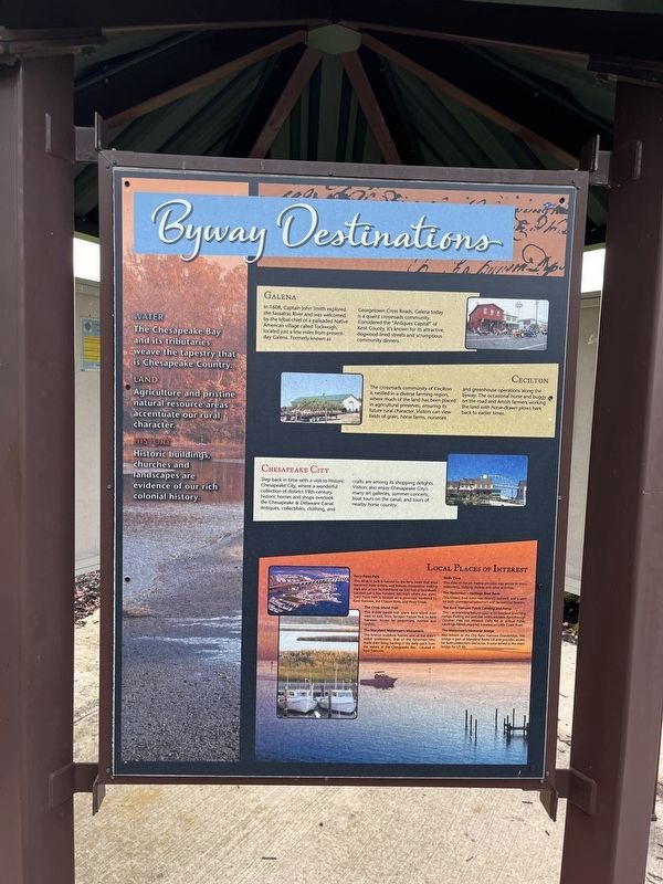 Byway Destinations Marker image. Click for full size.