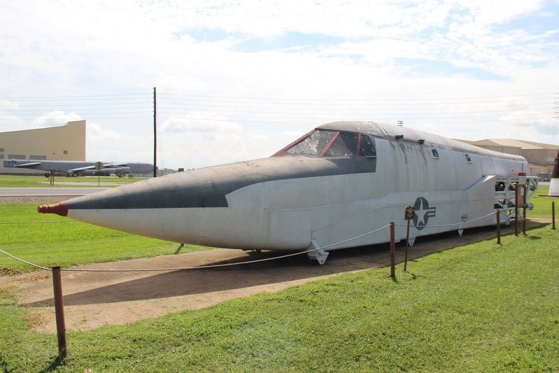 Convair B-58 �Rocket Sled� Marker image. Click for full size.