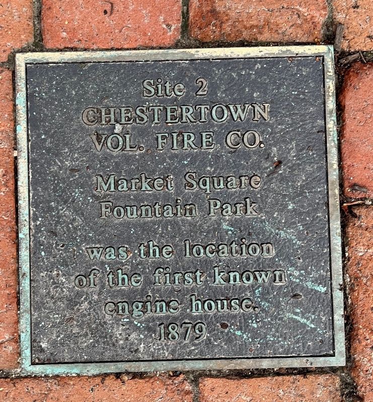 Chestertown Vol. Fire Co. Marker image. Click for full size.