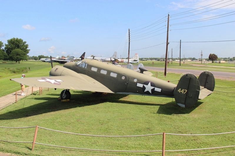 Beechcraft C-45 “Expeditor” and Marker. Click for full size. Beechcraft C-45 “Expeditor” and Marker image. Click for full size.