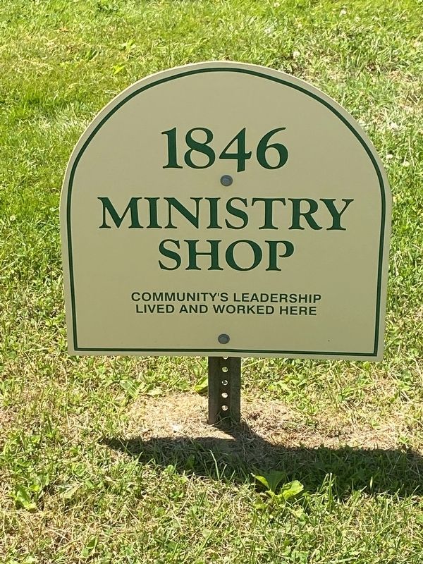 1846 Ministry Shop Marker image. Click for full size.