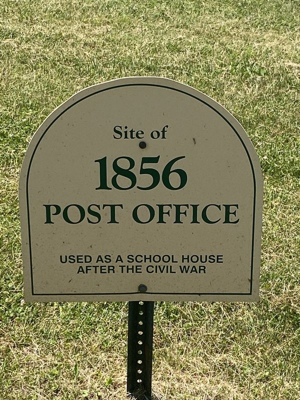 Site of 1856 Post Office Marker image. Click for full size.