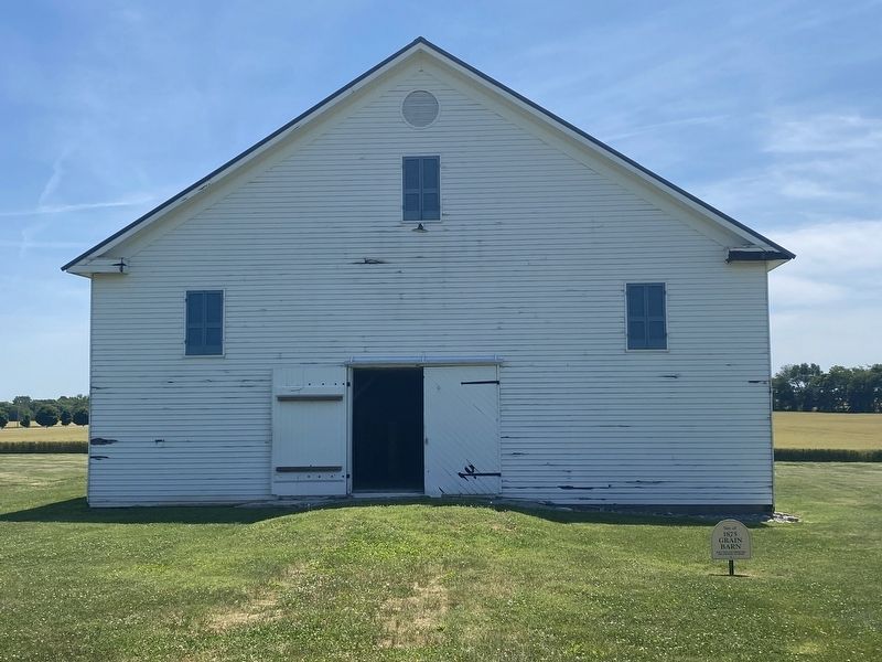 Site of 1875 Grain Barn Marker image. Click for full size.