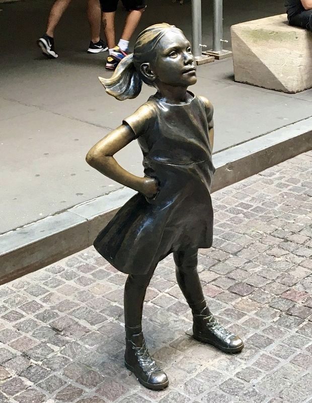 <i>Fearless Girl </i> image. Click for full size.