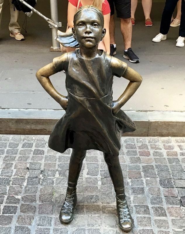 <i>Fearless Girl </i> image. Click for full size.