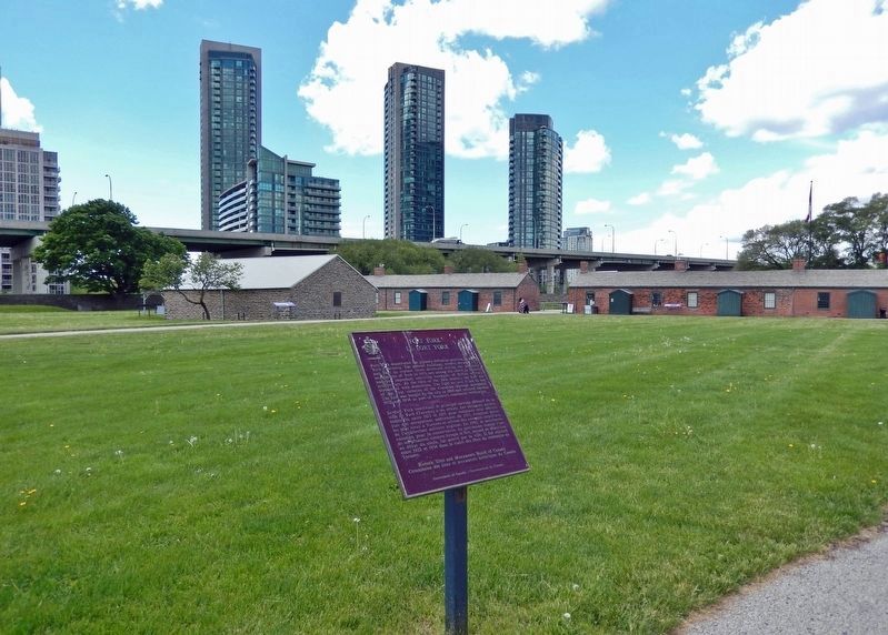 Fort York / Le Fort York Marker image, Touch for more information