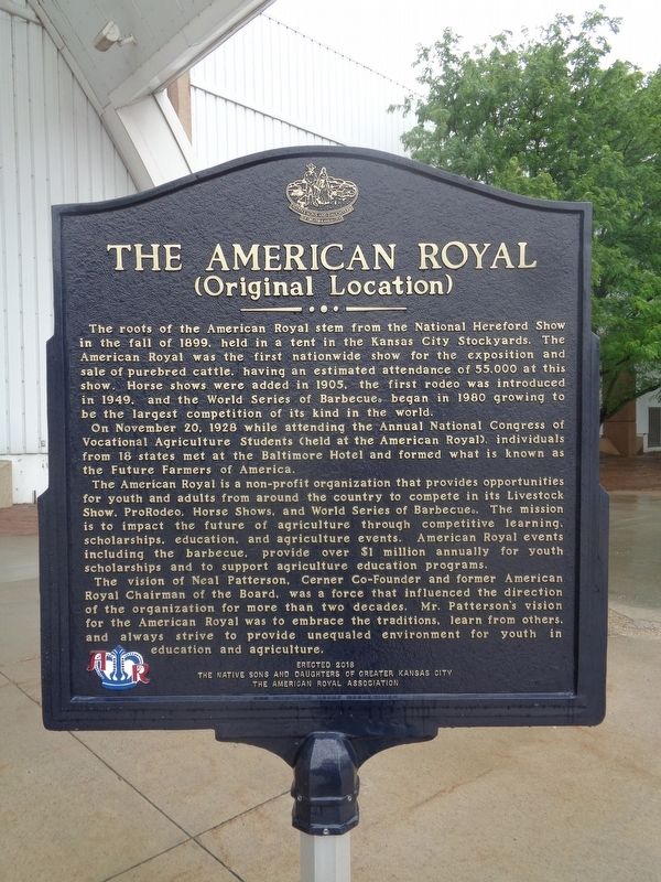 The American Royal Marker image. Click for full size.