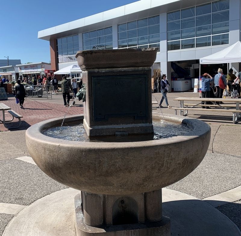 Public Market Fountain. Click for full size. Public Market Fountain image. Click for full size.