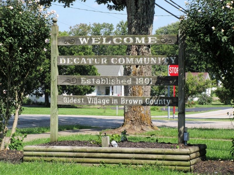 Decatur Community Marker image. Click for full size.