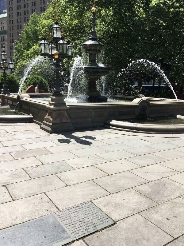 Marker and Fountain image. Click for full size.