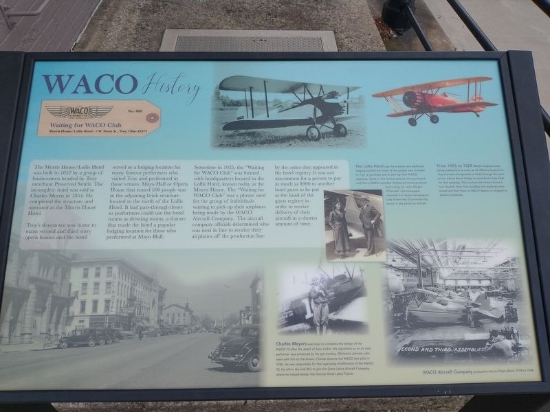 WACO Marker. Click for full size. WACO Marker image. Click for full size.