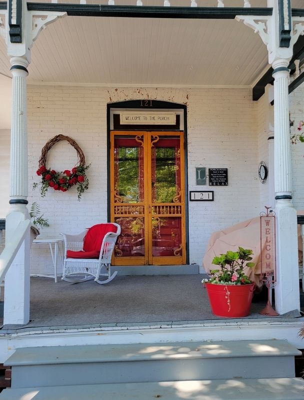121 Belmont Avenue Marker. Click for full size. 121 Belmont Avenue Marker image. Click for full size.