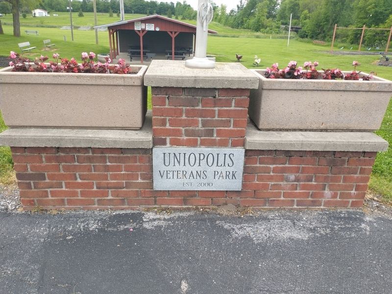 Uniopolis Veteran's Park Marker image. Click for full size.
