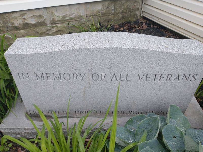 Uniopolis Veterans Memorial image. Click for full size.