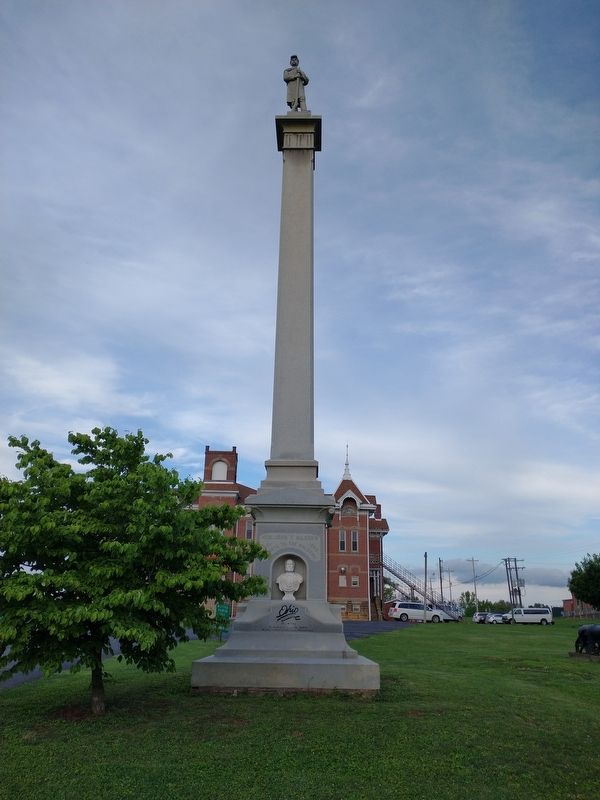 Hon. John T. Wilson's Tribute To The Soldiers Marker image. Click for full size.