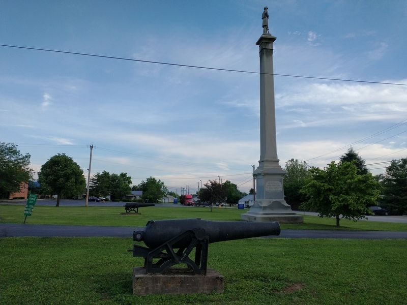 Hon. John T. Wilson's Tribute To The Soldiers Marker image. Click for full size.