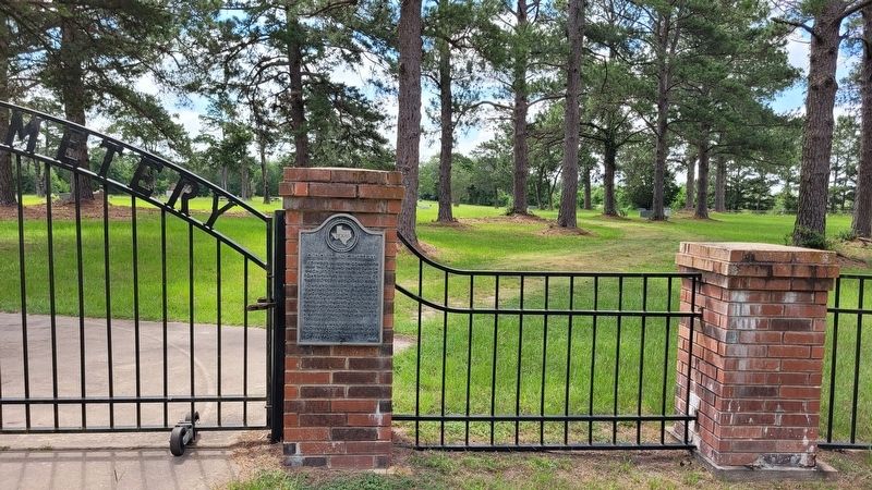 The Old Oakland Cemetery and Marker. Click for full size. The Old Oakland Cemetery and Marker image. Click for full size.