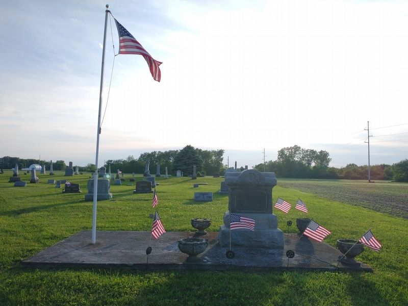 Kansas Civil War Memorial image. Click for full size.
