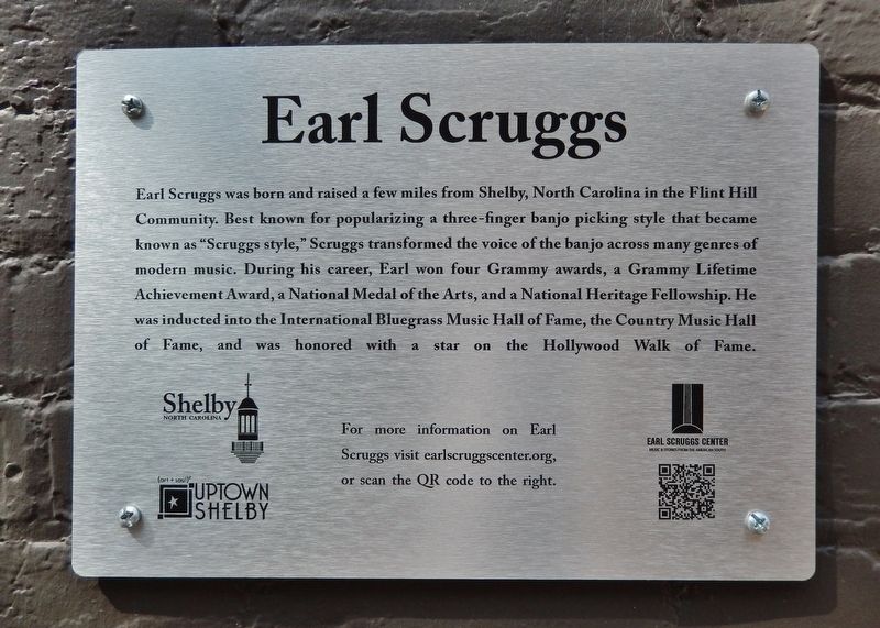 Earl Scruggs Marker image. Click for full size.