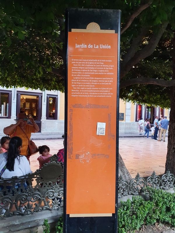 La Uni�n Garden Marker image. Click for full size.