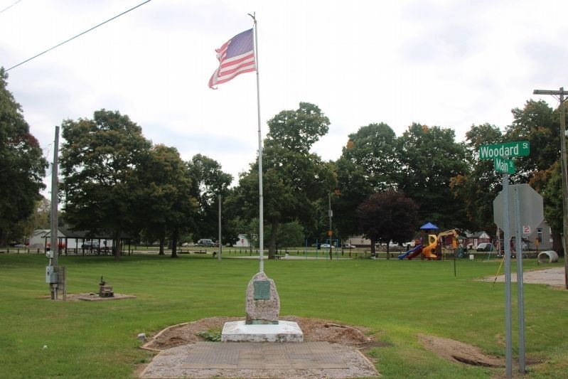 Abraham Lincoln Marker. Click for full size. Abraham Lincoln Marker image. Click for full size.