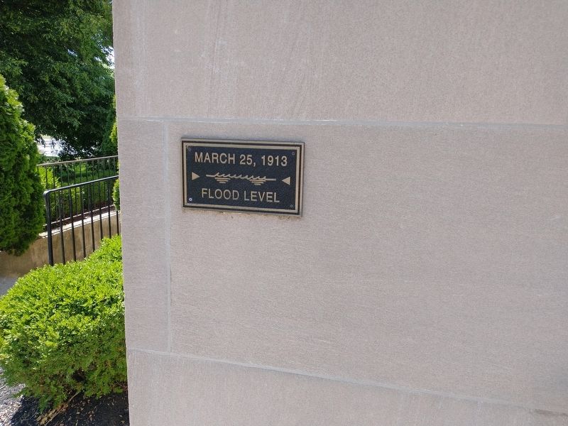 Flood Level Marker. Click for full size. Flood Level Marker image. Click for full size.