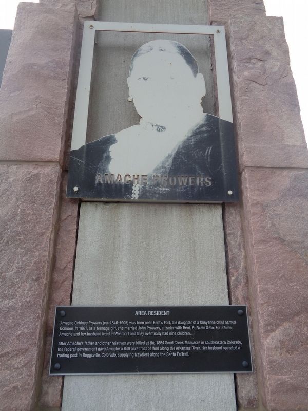 Amache Prowers Marker. Click for full size. Amache Prowers Marker image. Click for full size.