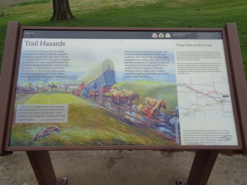 Trail Hazards Marker image. Click for full size.
