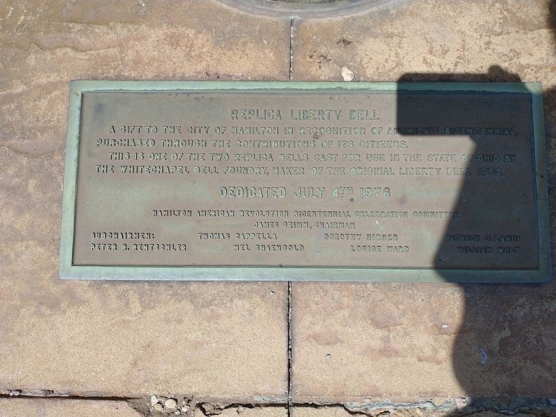 Replica Liberty Bell Marker. Click for full size. Replica Liberty Bell Marker image. Click for full size.