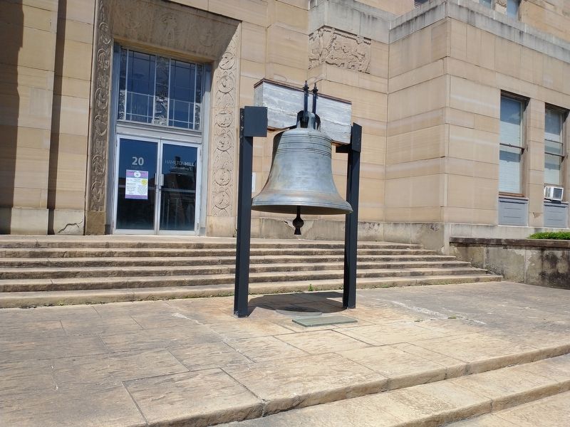 Replica Liberty Bell Marker. Click for full size. Replica Liberty Bell Marker image. Click for full size.