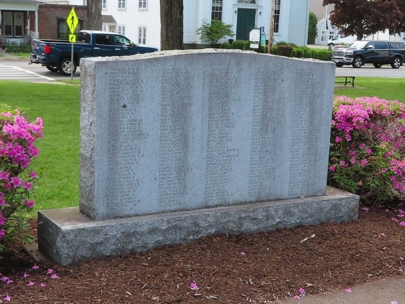 Belchertown Vietnam Monument image. Click for full size.