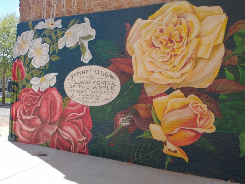 Floral Center Of The World Marker image. Click for full size.