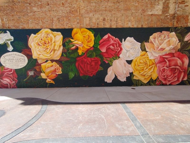 Floral Center Of The World Marker image. Click for full size.