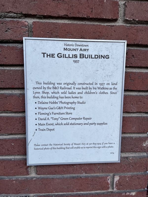 The Gillis Building Marker. Click for full size. The Gillis Building Marker image. Click for full size.