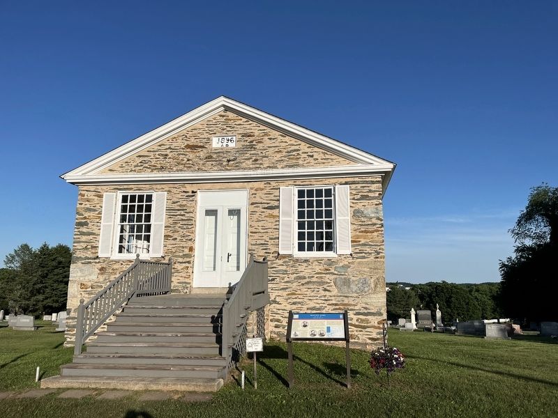 The original Mount Airy School. Click for full size. The original Mount Airy School image. Click for full size.