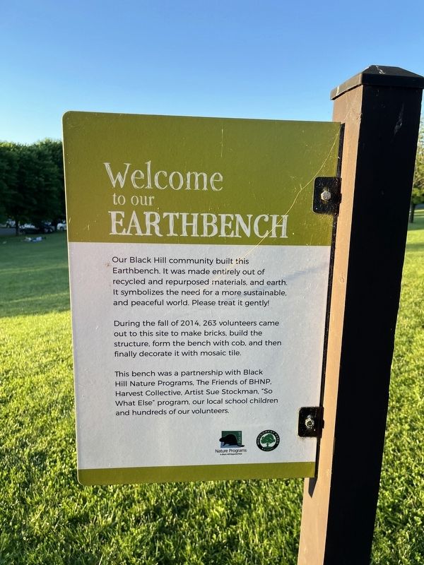 Welcome to our Earthbench Marker image. Click for full size.