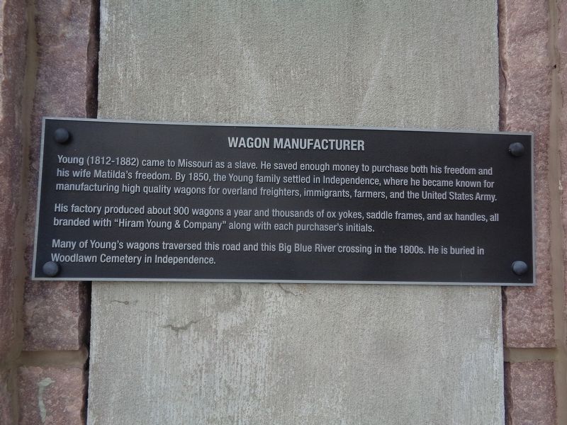 Hiram Young Marker. Click for full size. Hiram Young Marker image. Click for full size.