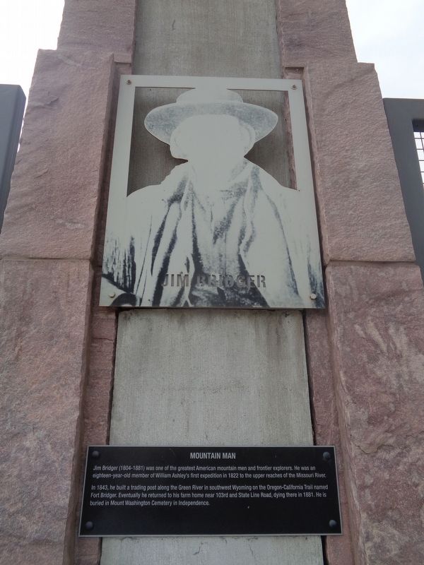 Jim Bridger Marker image. Click for full size.