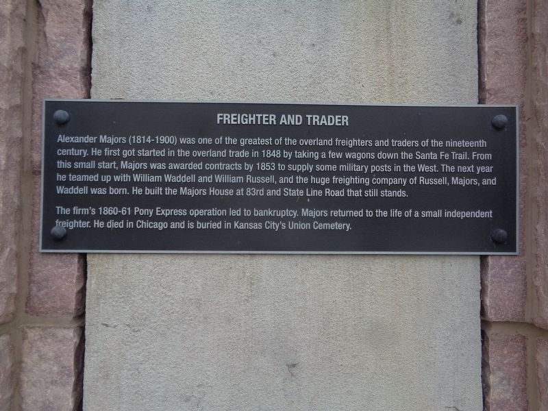 Alexander Majors Marker. Click for full size. Alexander Majors Marker image. Click for full size.
