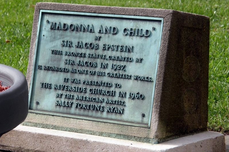 Madonna and Child Marker. Click for full size. Madonna and Child Marker image. Click for full size.