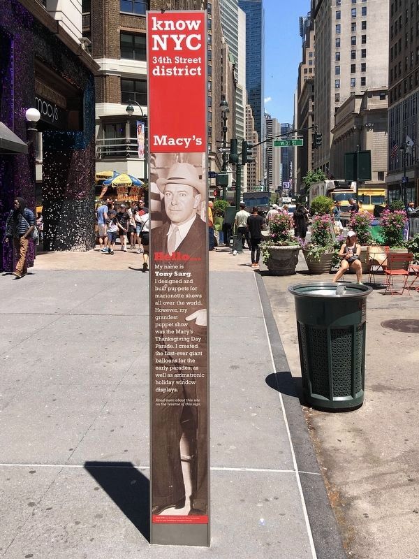 Macy�s Marker image. Click for full size.