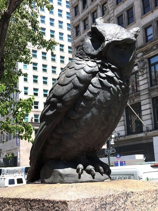 Nearby Bronze Owl image. Click for full size.