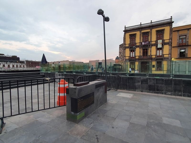 Plaza Manuel Gamio Marker. Click for full size. Plaza Manuel Gamio Marker image. Click for full size.