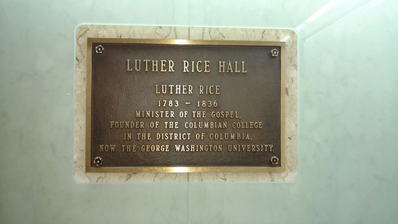 Luther Rice Hall image. Click for full size.