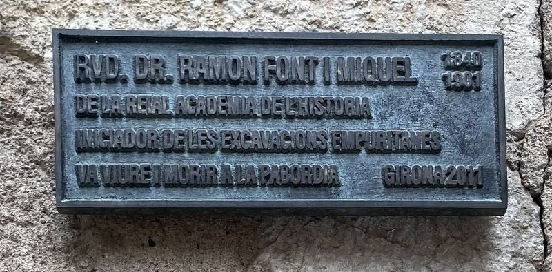 Ramon Font i Miquel Marker. Click for full size. Ramon Font i Miquel Marker image. Click for full size.