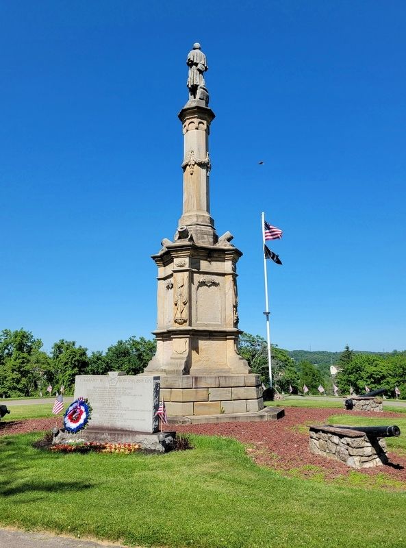 Company H. 110th Inf. 28th Div. Marker. Click for full size. Company H. 110th Inf. 28th Div. Marker image. Click for full size.