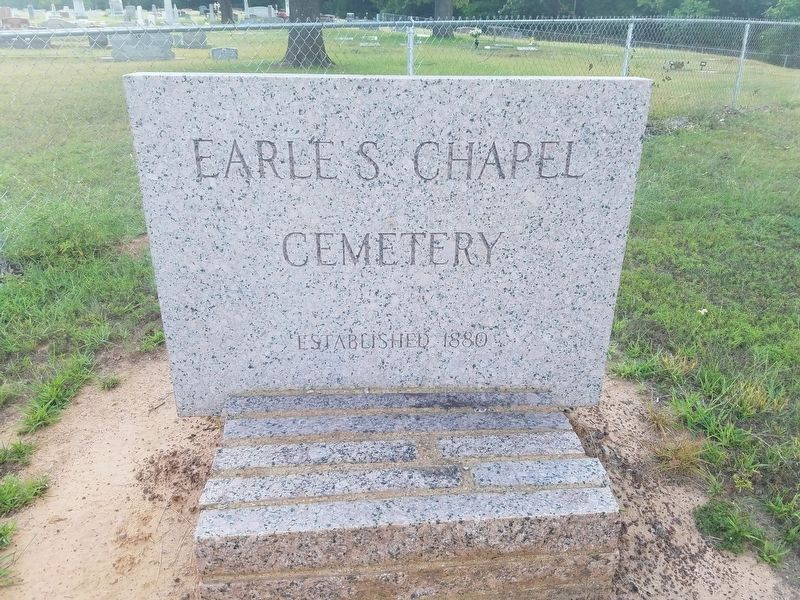 Earle's Chapel Cemetery image. Click for more information.